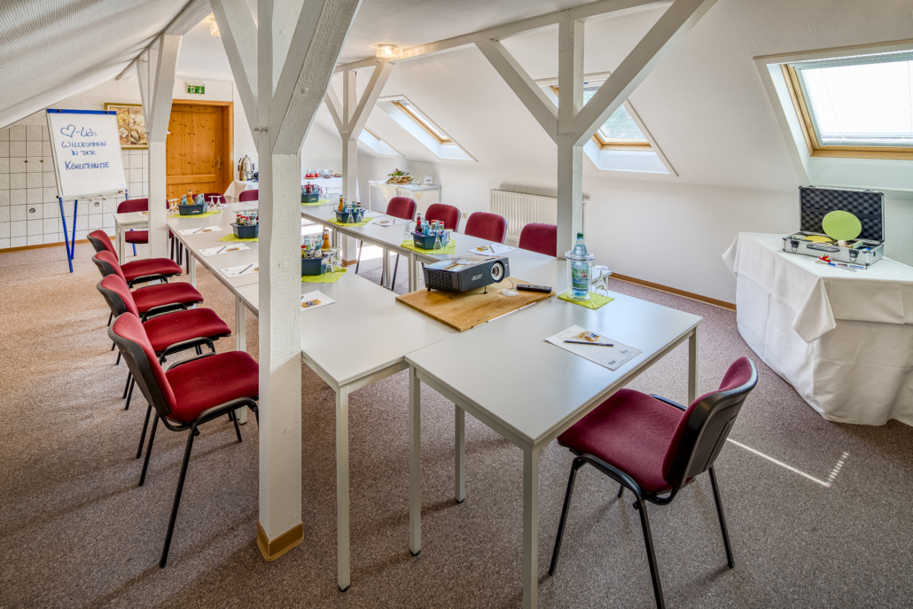 Tagungsraum in der Köhlerhütte
