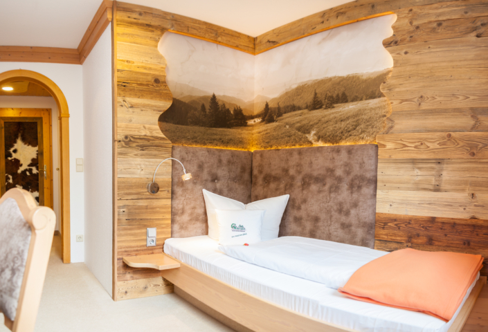 Einzelzimmer Bett