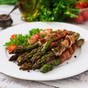 Spargel mit Speck