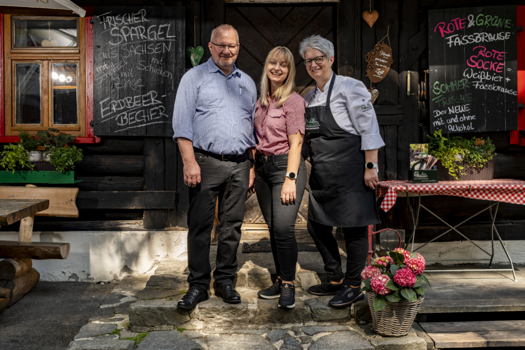 Familie Schmidt, Inhaber der Köhlerhütte