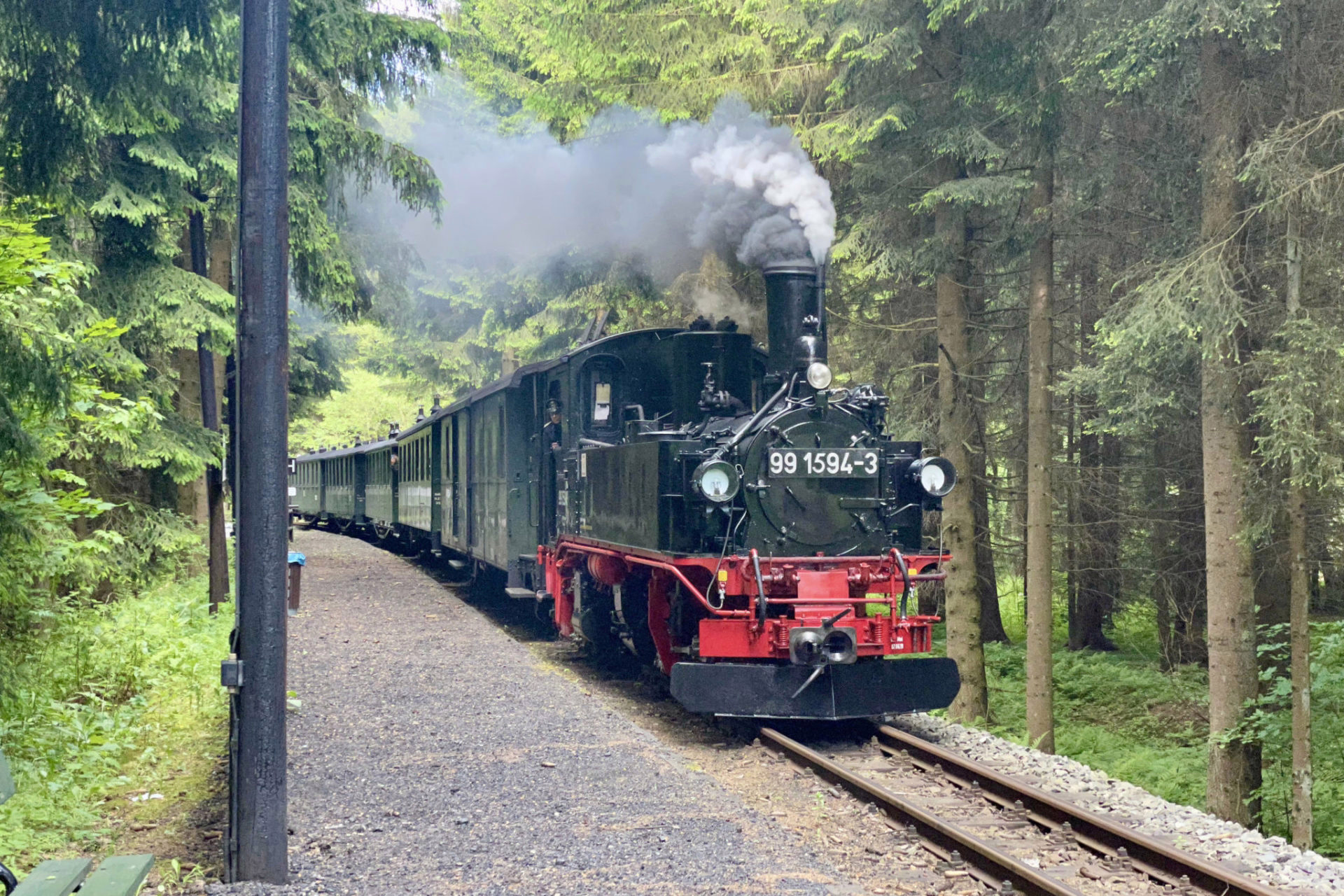 Erzgebirge unter Dampf